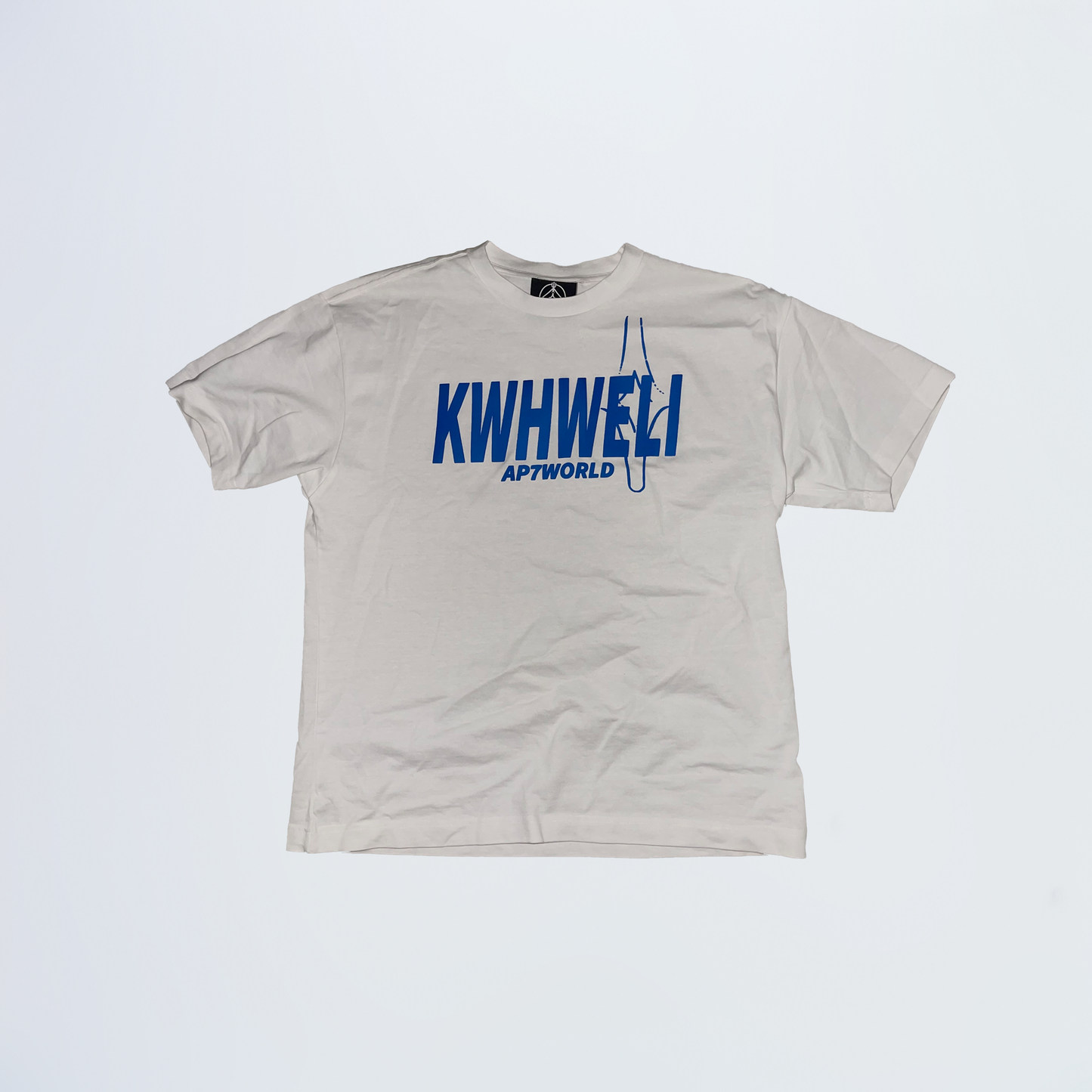Kwhweli Blue AP7WORLD White T-Shirt